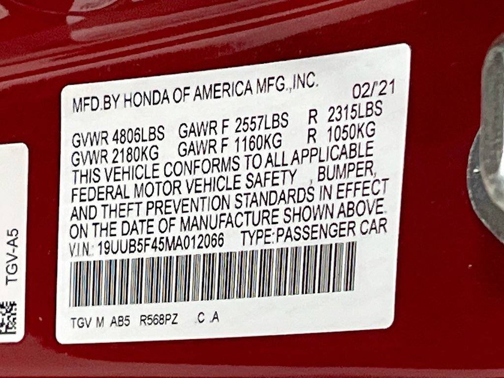 Used 2021 Acura TLX w/ Technology Package FWD image 34