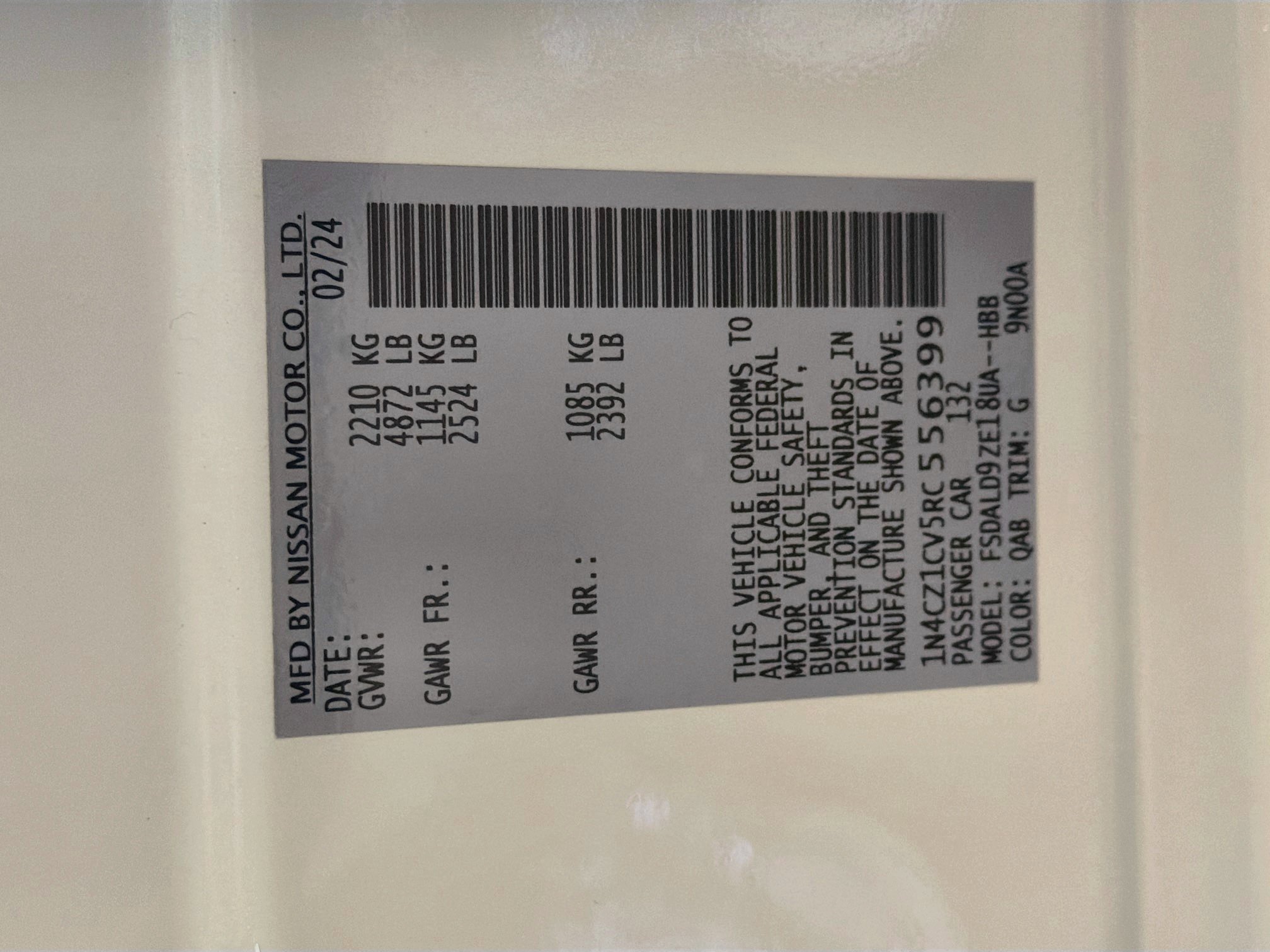 Used 2024 Nissan Leaf SV Plus FWD image 12