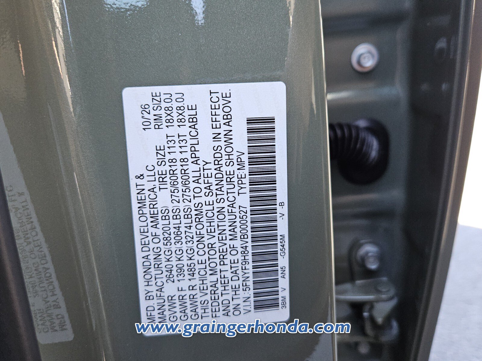 New 2027 Honda Passport TrailSport Elite image 14