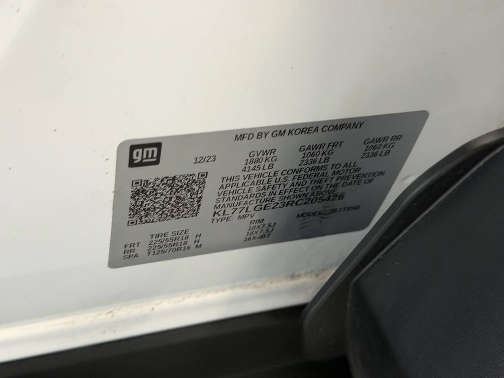 Used 2024 Chevrolet Trax RS w/ Driver Confidence Package FWD image 16