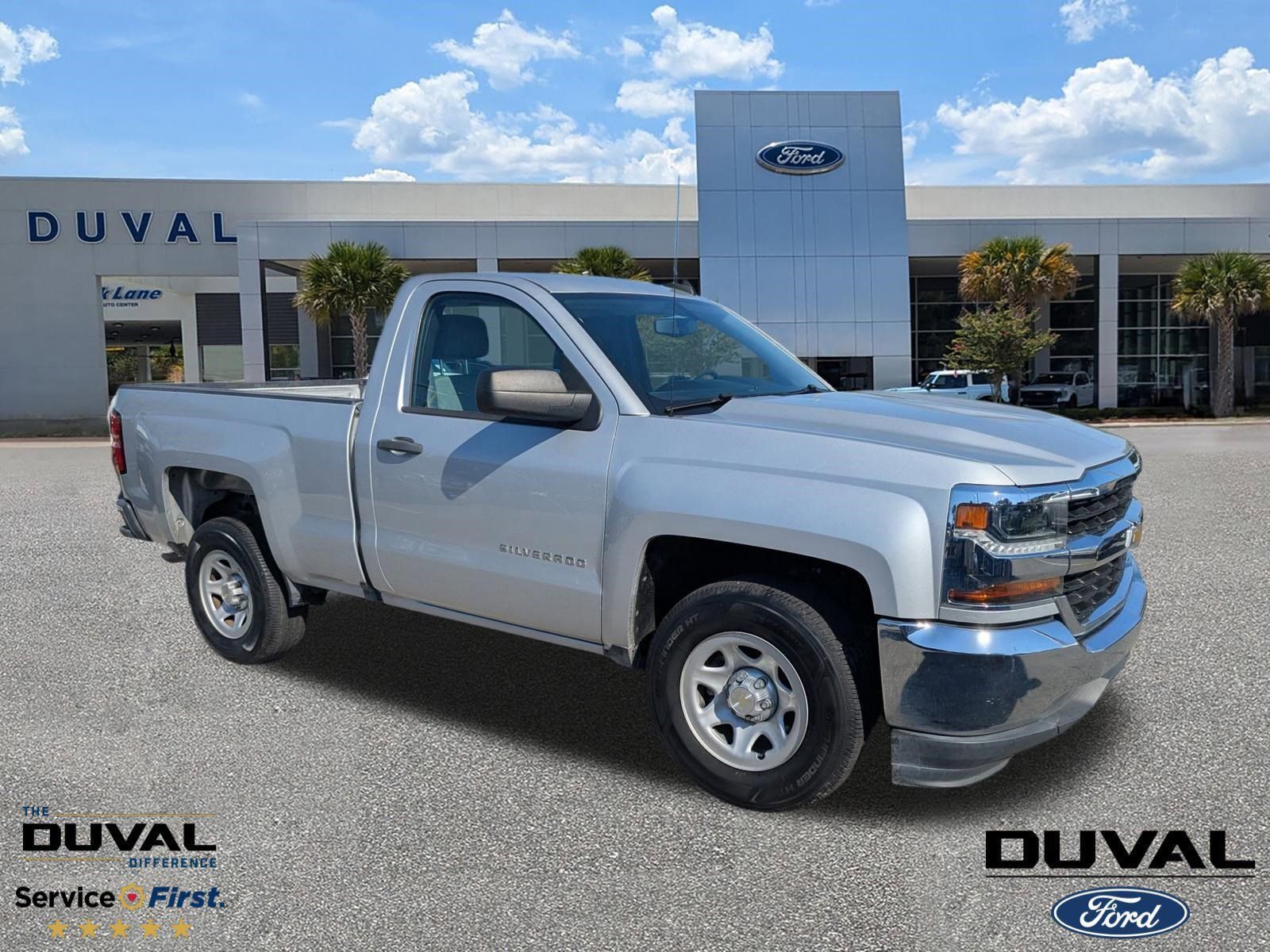 Used 2017 Chevrolet Silverado 1500 W/T w/ Chrome Bumper Package