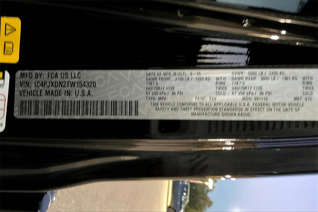 New 2026 Jeep Wrangler Sport image 13