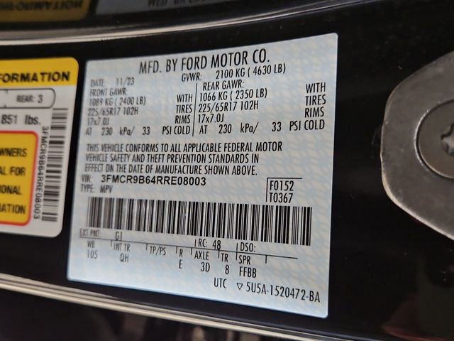 Used 2024 Ford Bronco Sport Big Bend w/ Convenience Package image 29