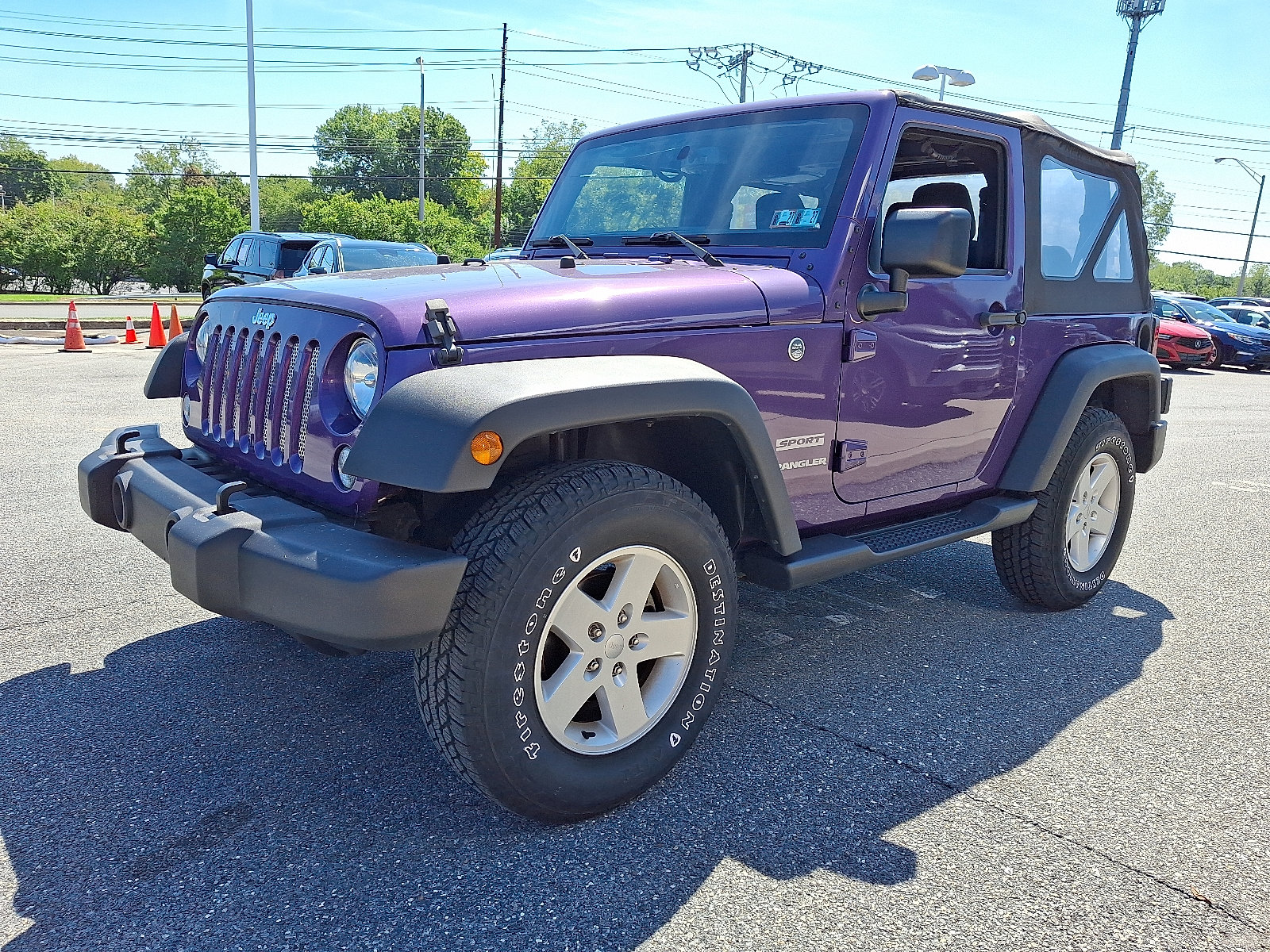 Used 2017 Jeep Wrangler Sport w/ Quick Order Package 24S AWD/4WD image 3