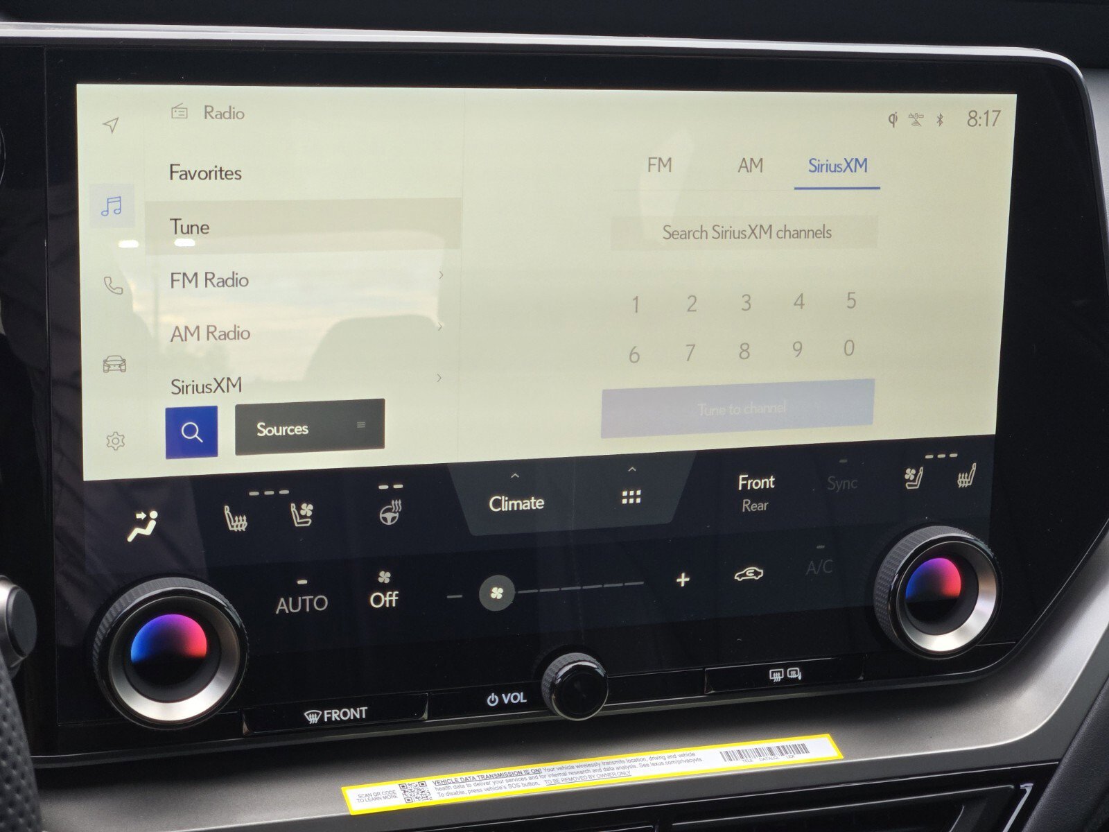 New 2026 Lexus TX 500h AWD image 10
