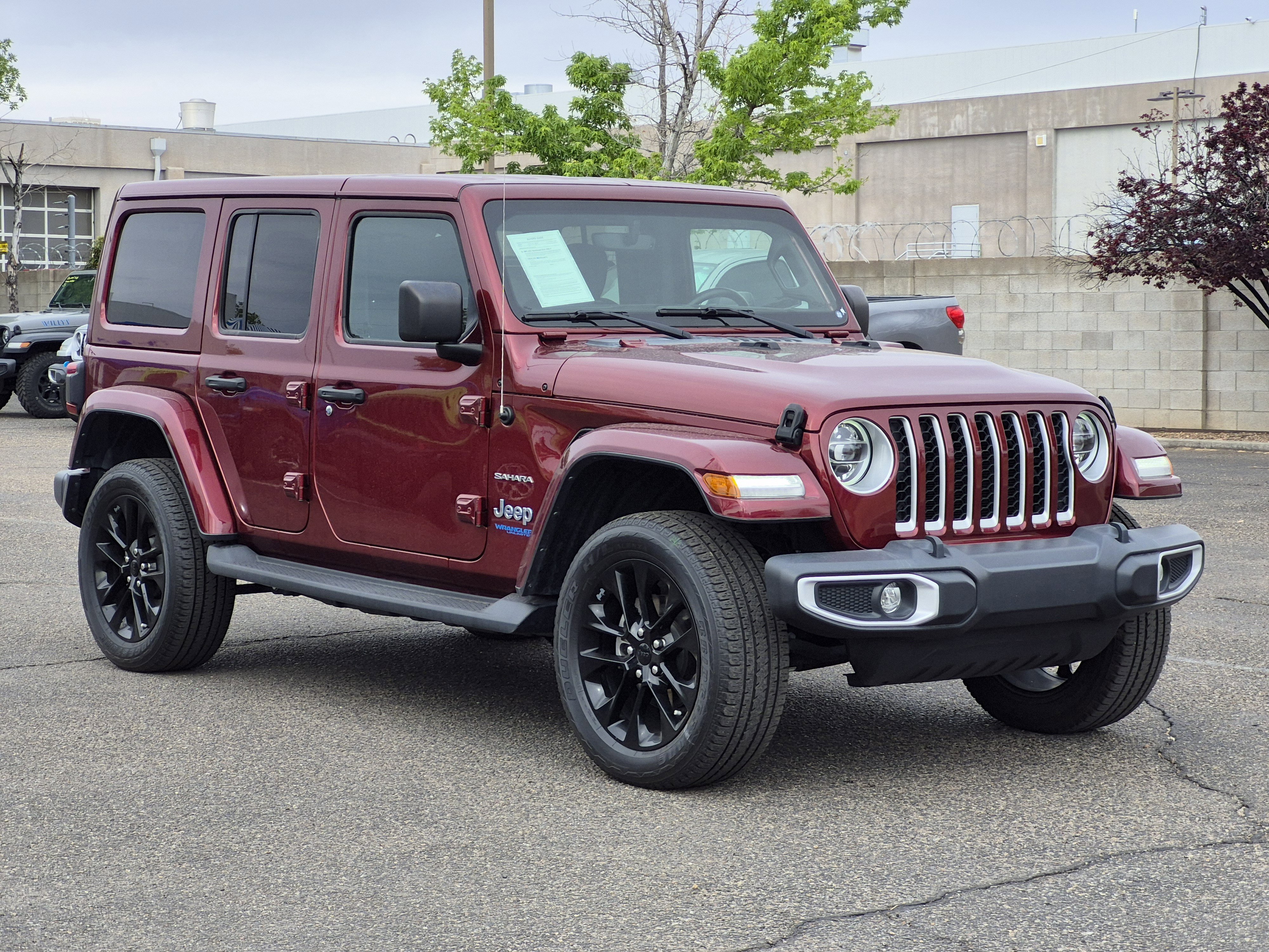 Used 2021 Jeep Wrangler Sahara w/ Cold Weather Group image 3