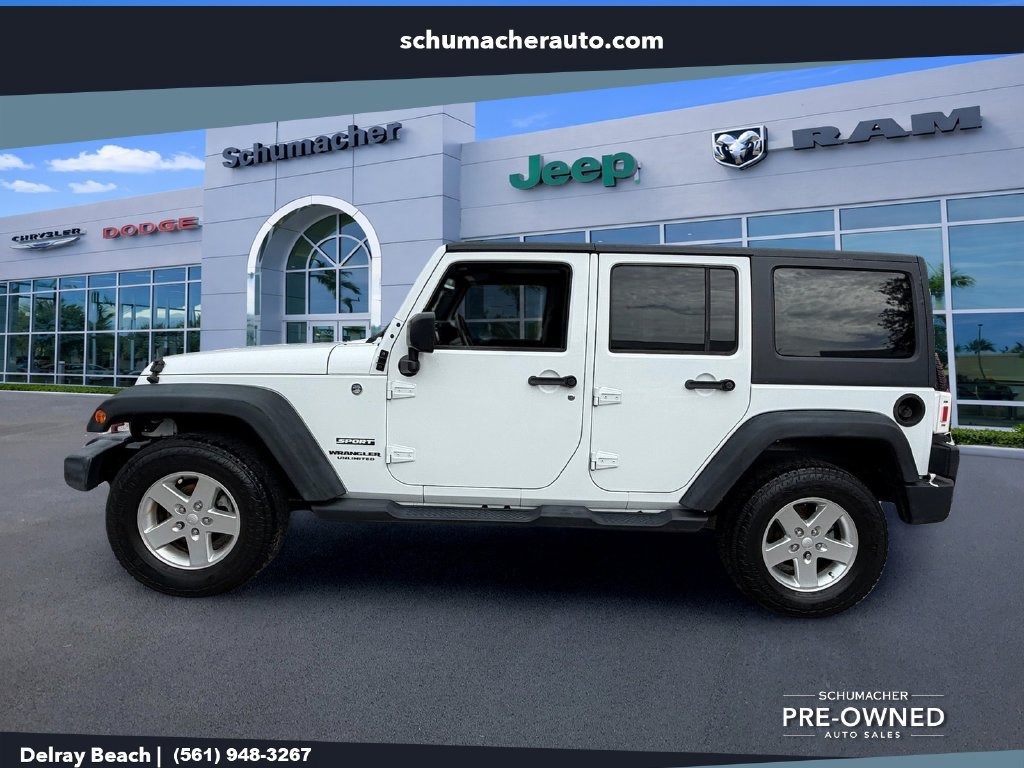 Used 2014 Jeep Wrangler Unlimited Sport w/ Quick Order Package 24S AWD/4WD image 4