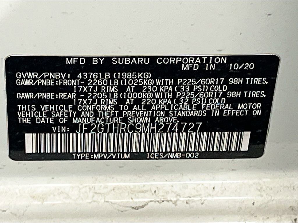 Used 2021 Subaru Crosstrek 2.5i Sport w/ Popular Package #2B image 30