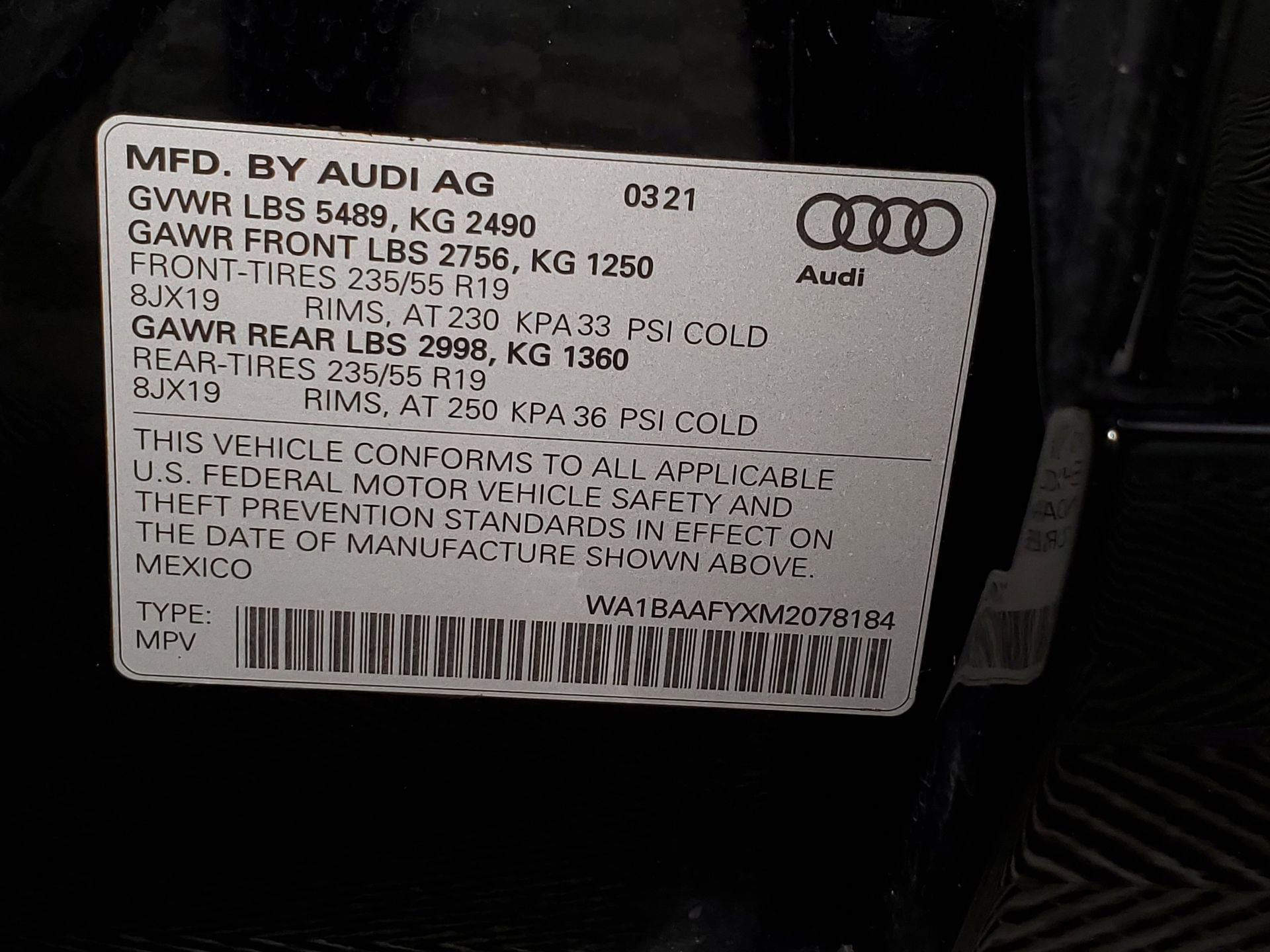 Certified 2021 Audi Q5 2.0T Premium Plus w/ Premium Plus Package image 50
