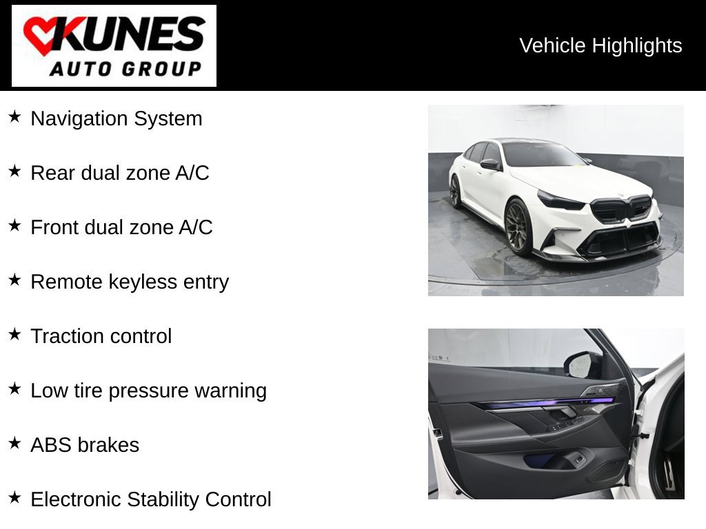 Used 2025 BMW M5 w/ Carbon Package AWD/4WD image 2