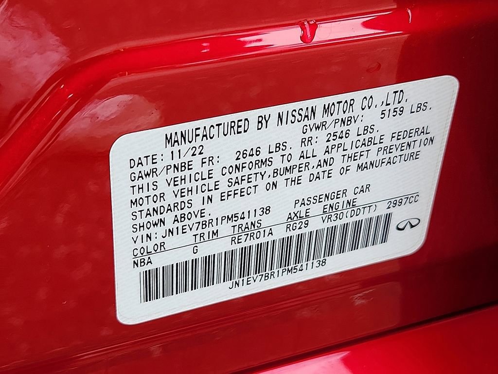 Used 2023 INFINITI Q50 Luxe w/ Cargo Package image 27