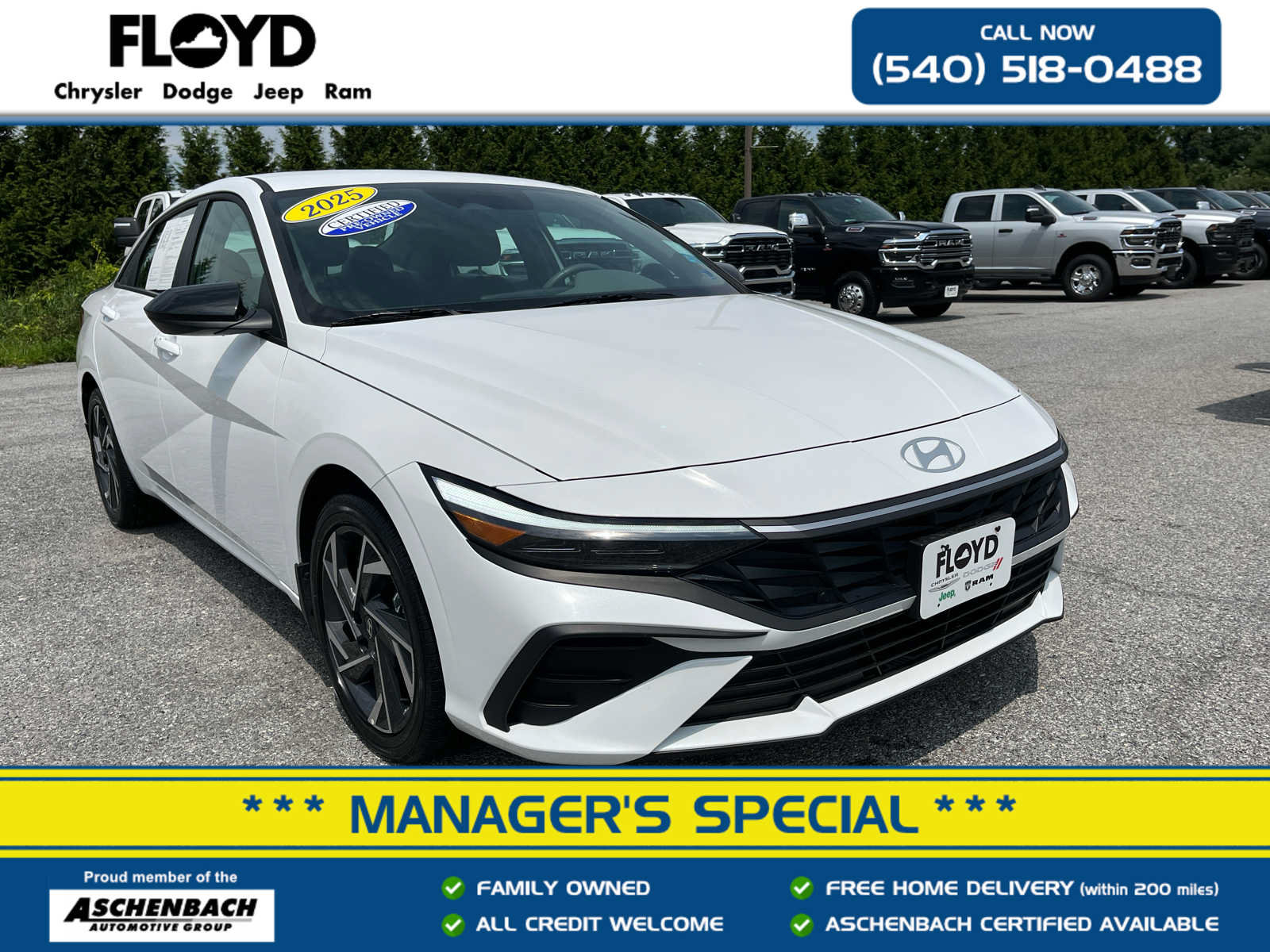 Used 2025 Hyundai Elantra SEL