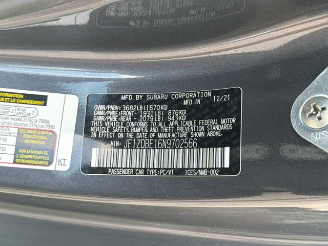 Used 2022 Subaru BRZ Limited RWD image 30