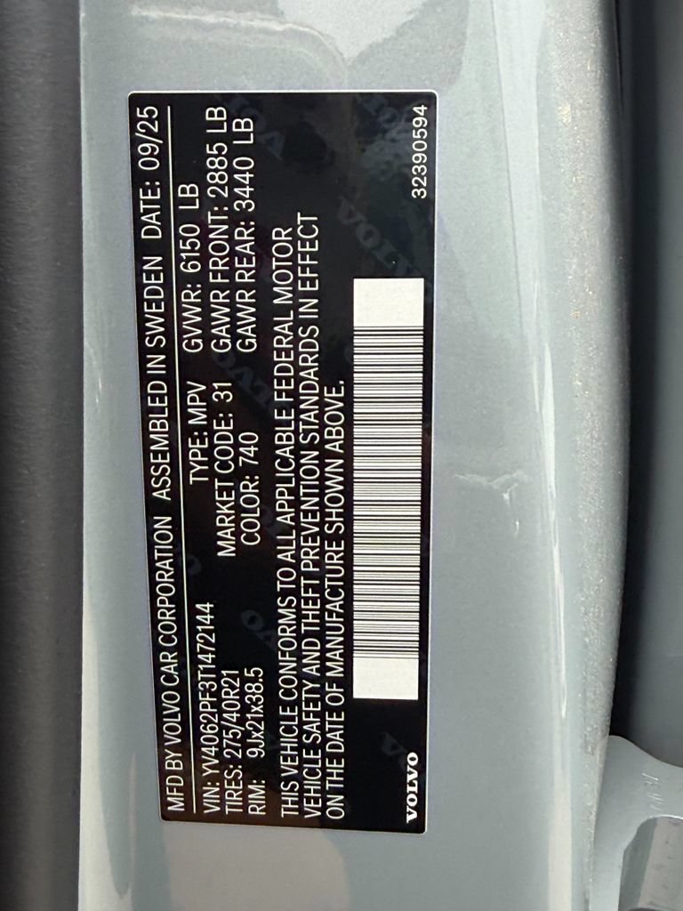 New 2026 Volvo XC90 B6 Ultra AWD/4WD image 34