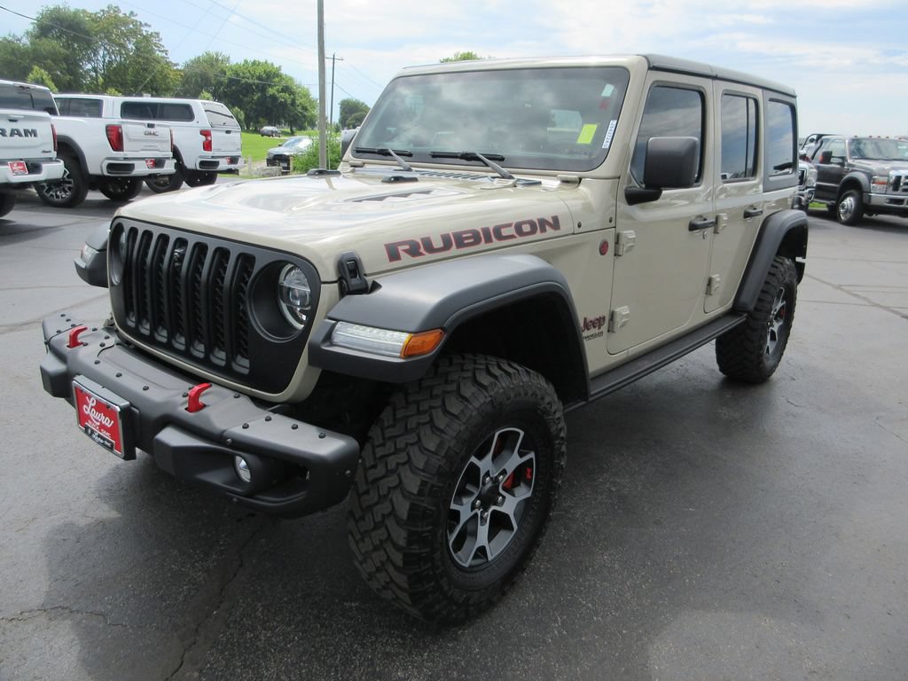 Used 2022 Jeep Wrangler Unlimited Rubicon w/ Steel Bumper Group AWD/4WD image 9