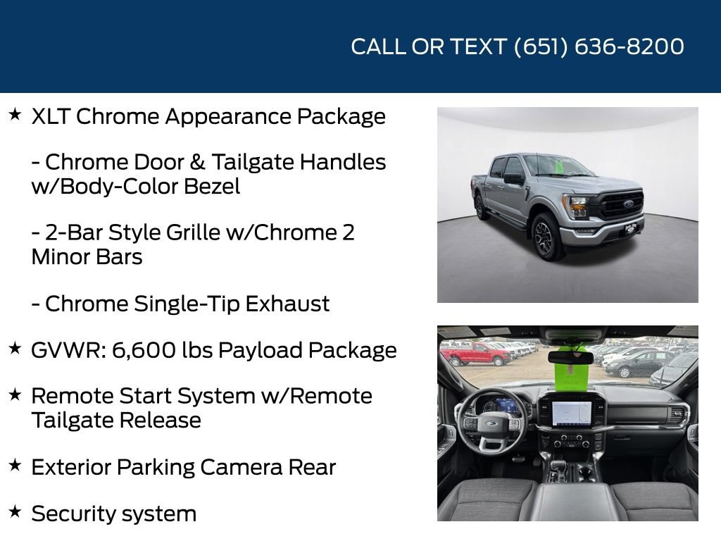 Used 2023 Ford F150 XLT w/ Equipment Group 302A High AWD/4WD image 25