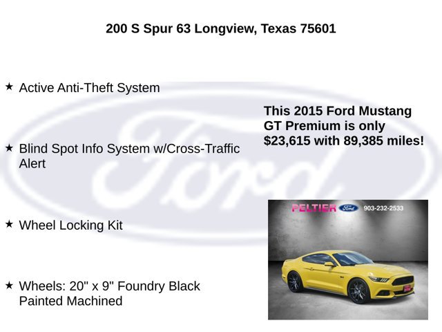 Used 2015 Ford Mustang GT Premium w/ Equipment Group 401A RWD image 25