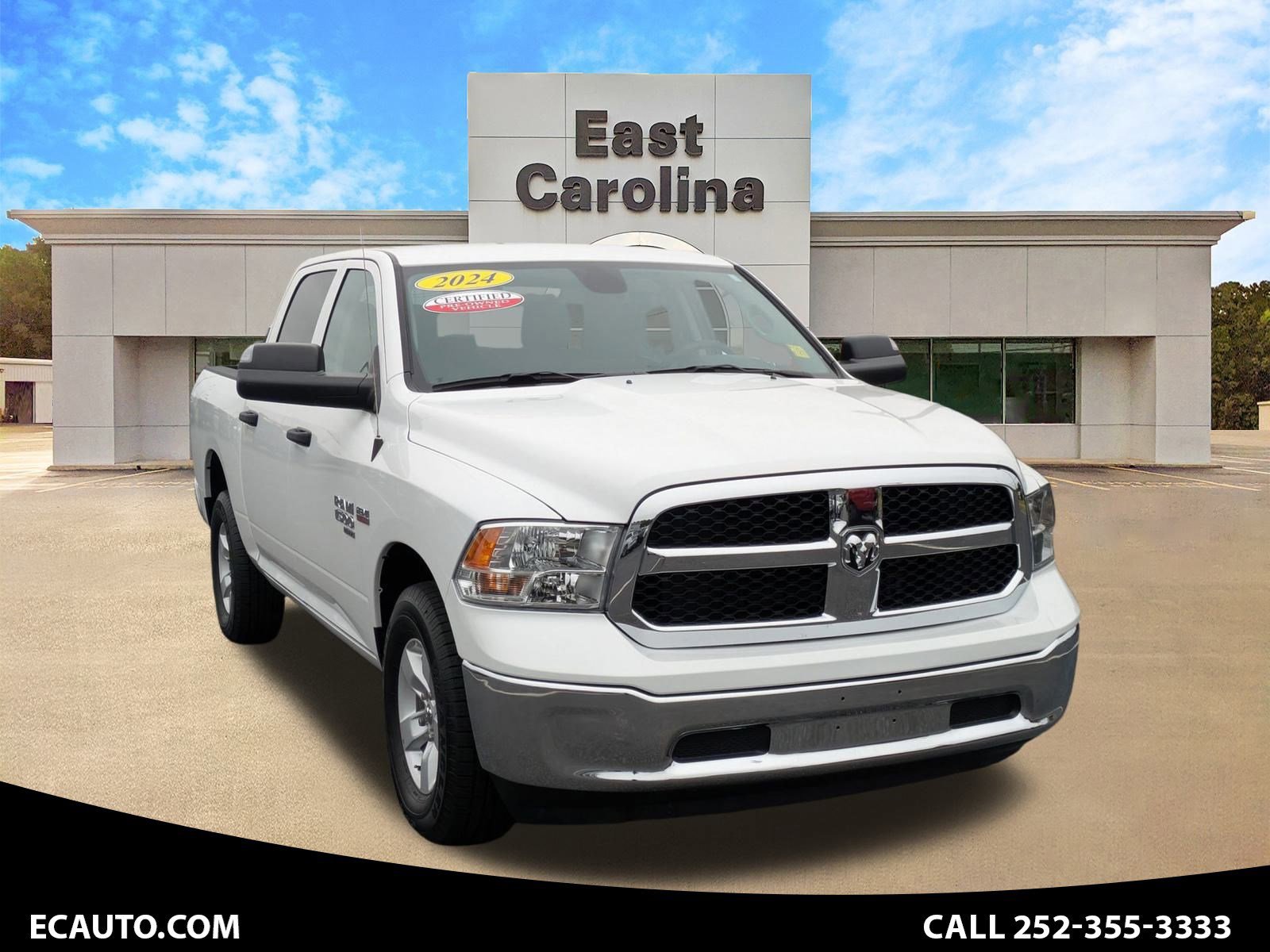 Certified 2024 RAM 1500 Tradesman w/ Chrome Plus Package