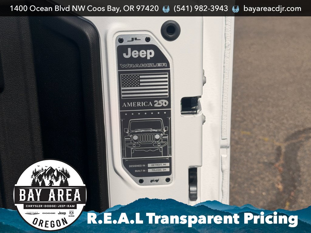 New 2026 Jeep Wrangler Unlimited Sport w/ Dual Top Group AWD/4WD image 28