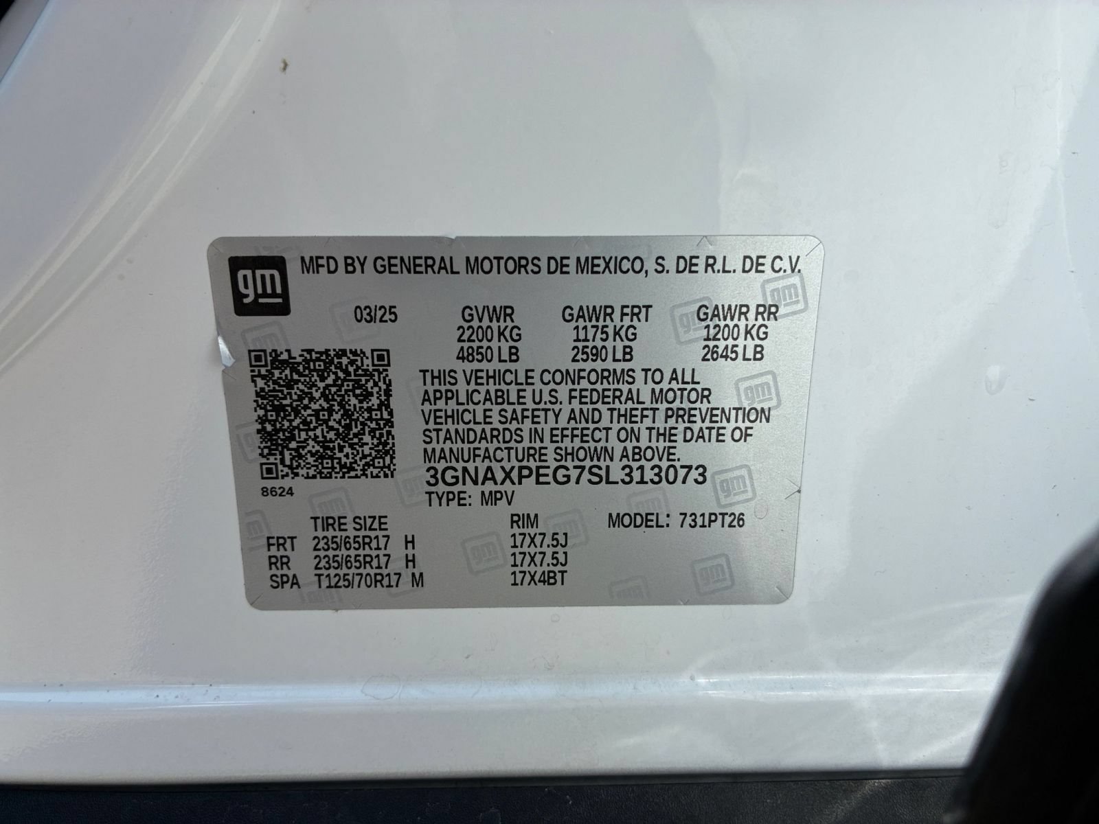 Used 2025 Chevrolet Equinox LT AWD/4WD image 26