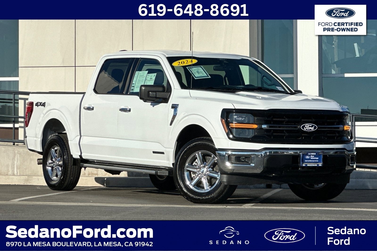 Certified 2024 Ford F150 XLT w/ Mobile Office Package image 1