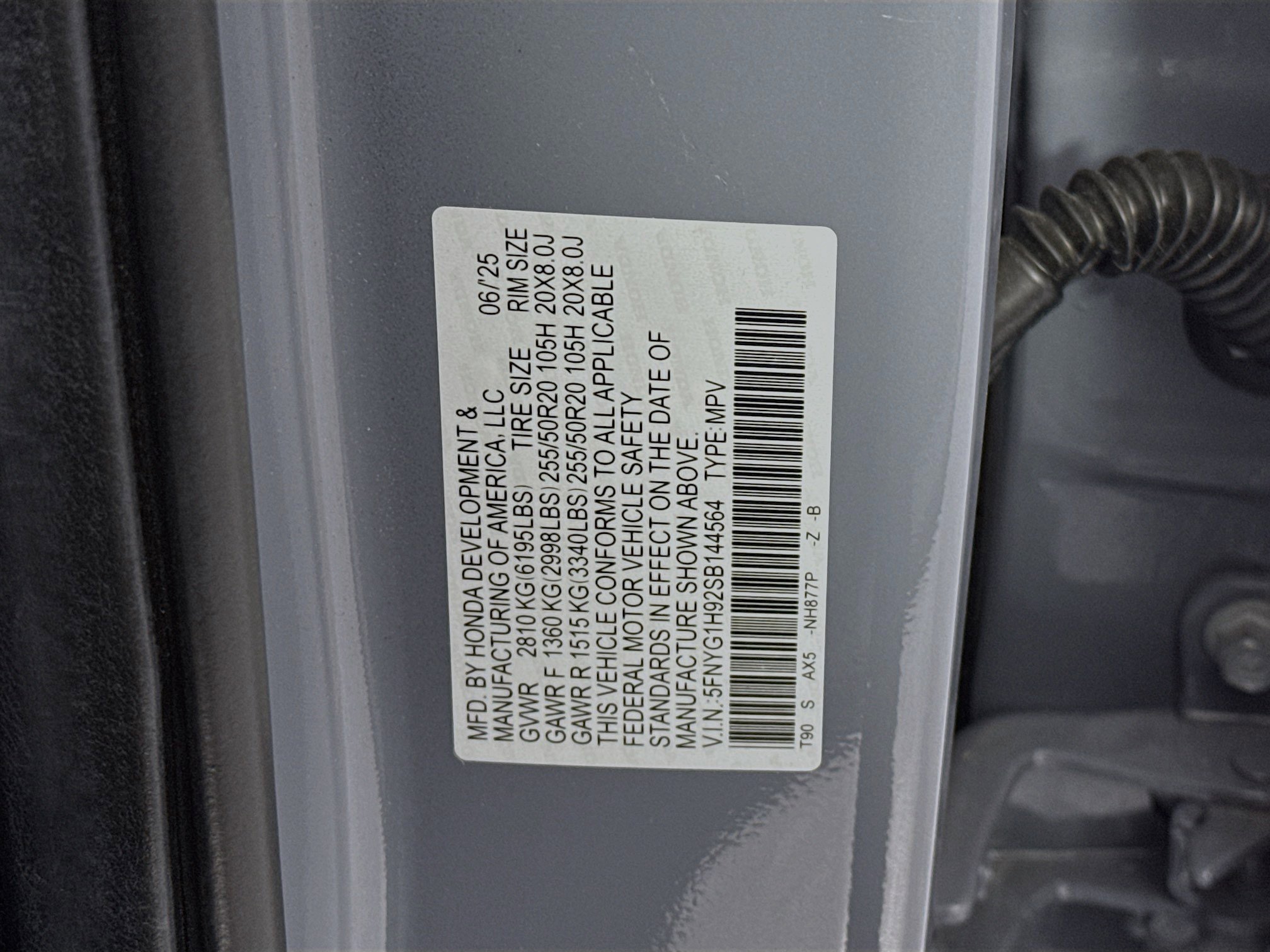 Certified 2025 Honda Pilot Black Edition image 35