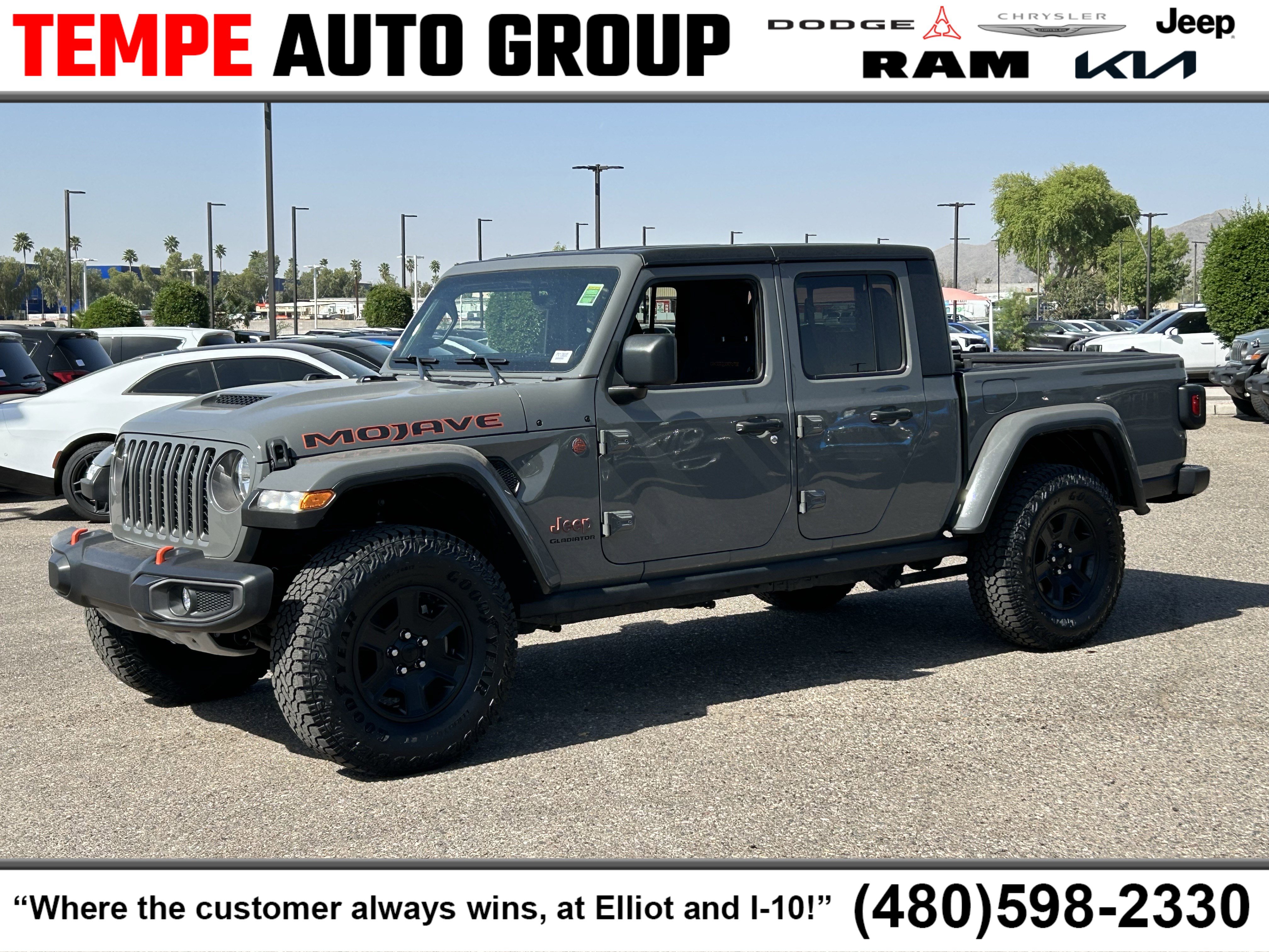 Certified 2022 Jeep Gladiator Mojave w/ Trailer Tow Package image 1
