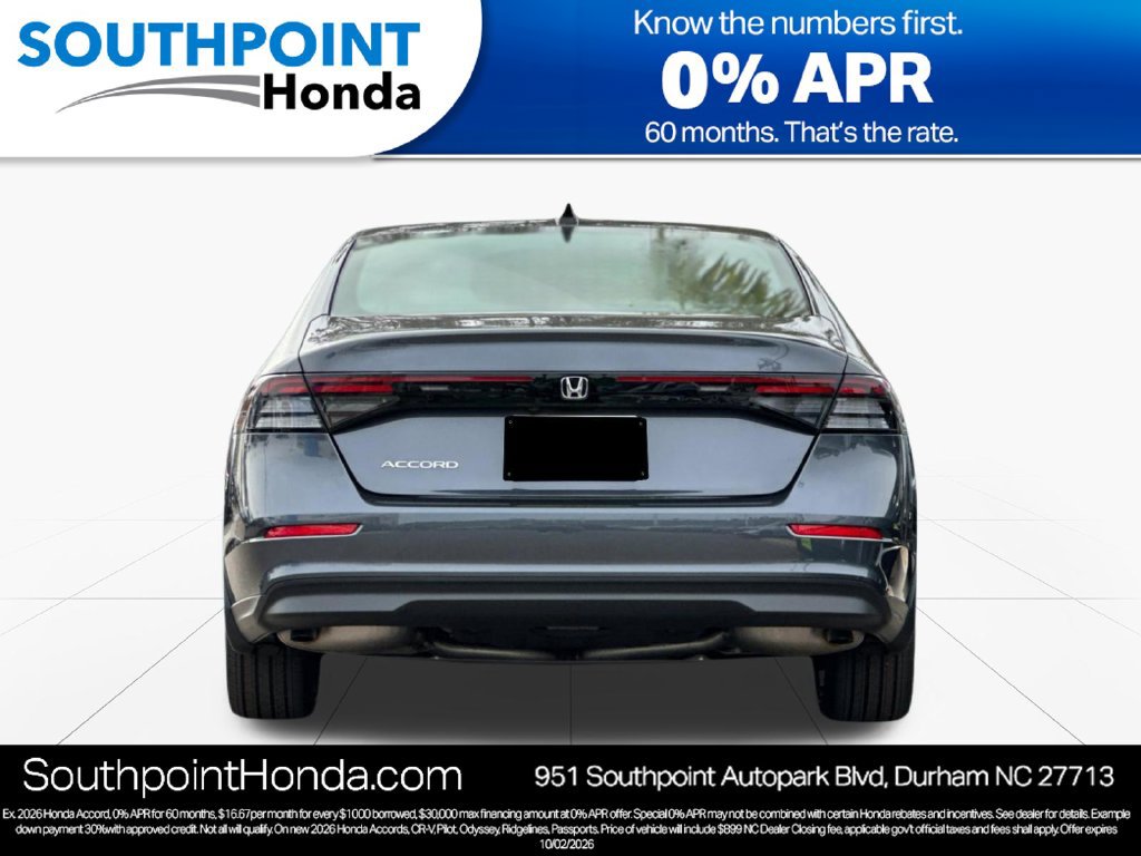 New 2026 Honda Accord SE image 5