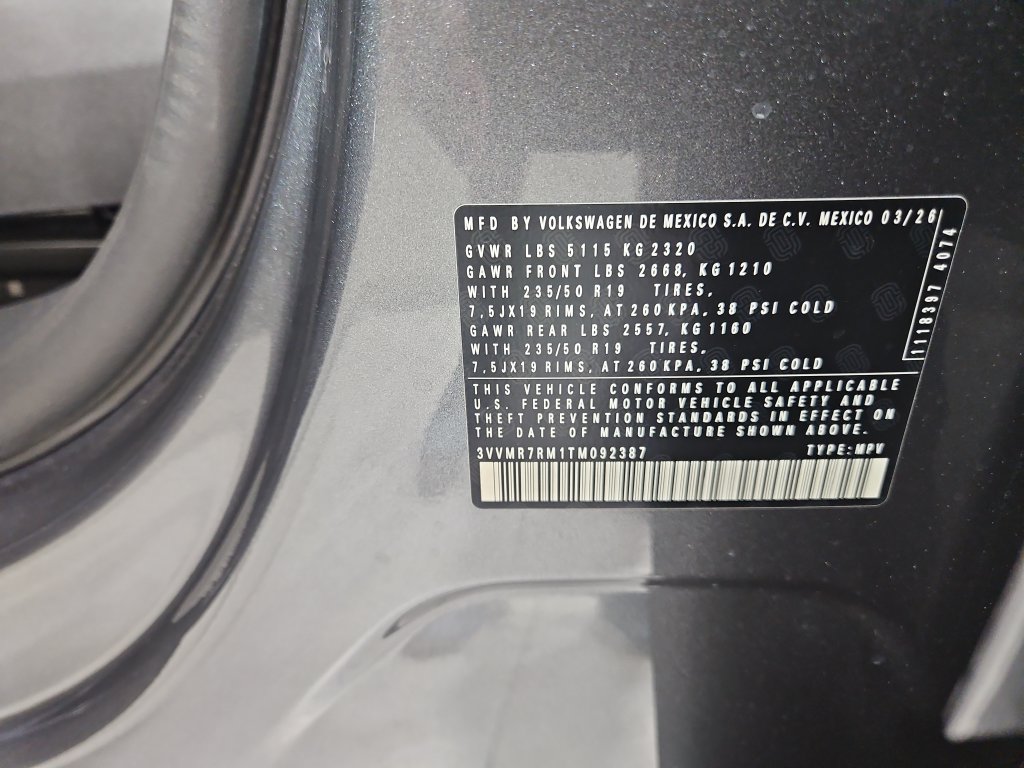 New 2026 Volkswagen Tiguan SE AWD/4WD image 29