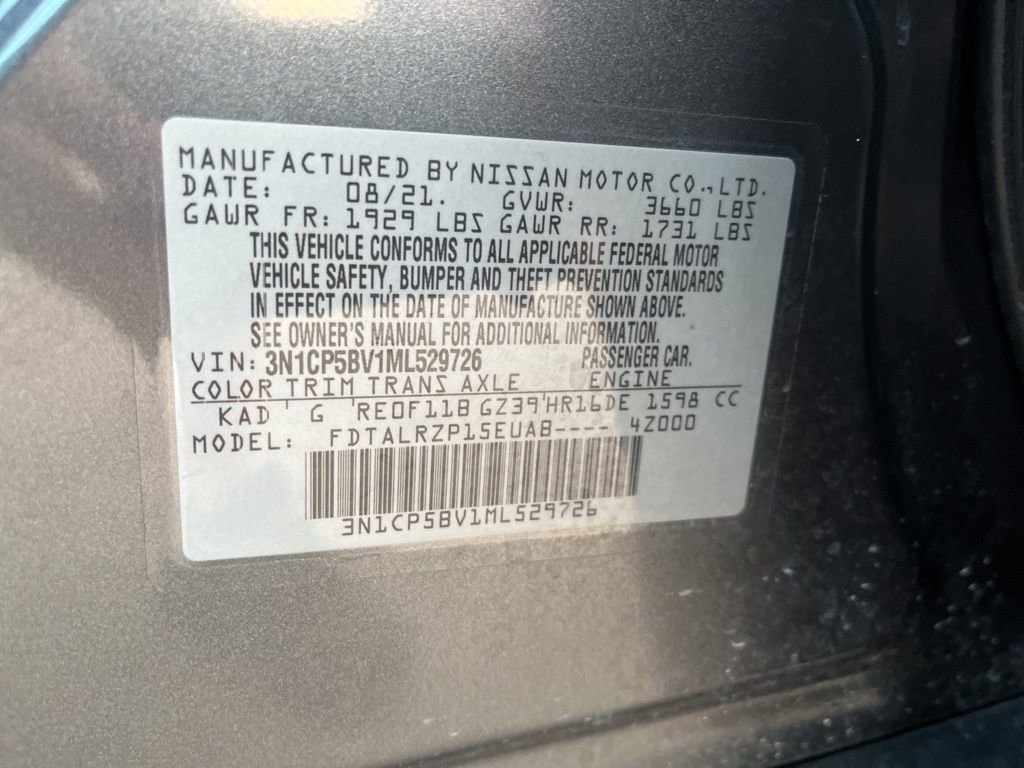 Used 2021 Nissan Kicks S image 10