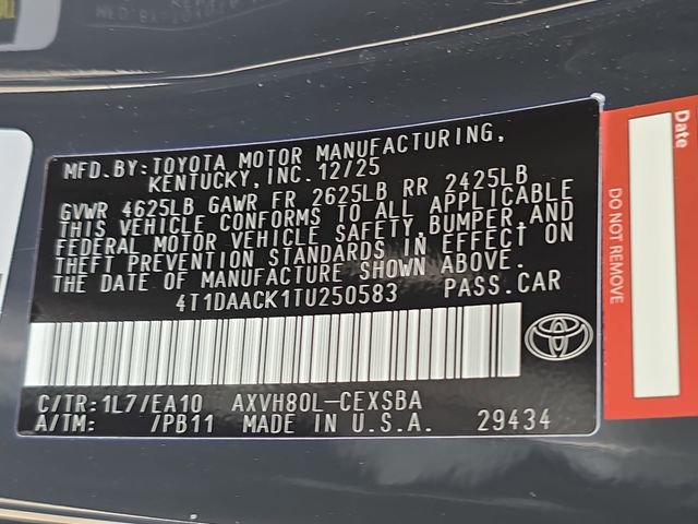 Used 2026 Toyota Camry SE w/ Convenience Package FWD image 35