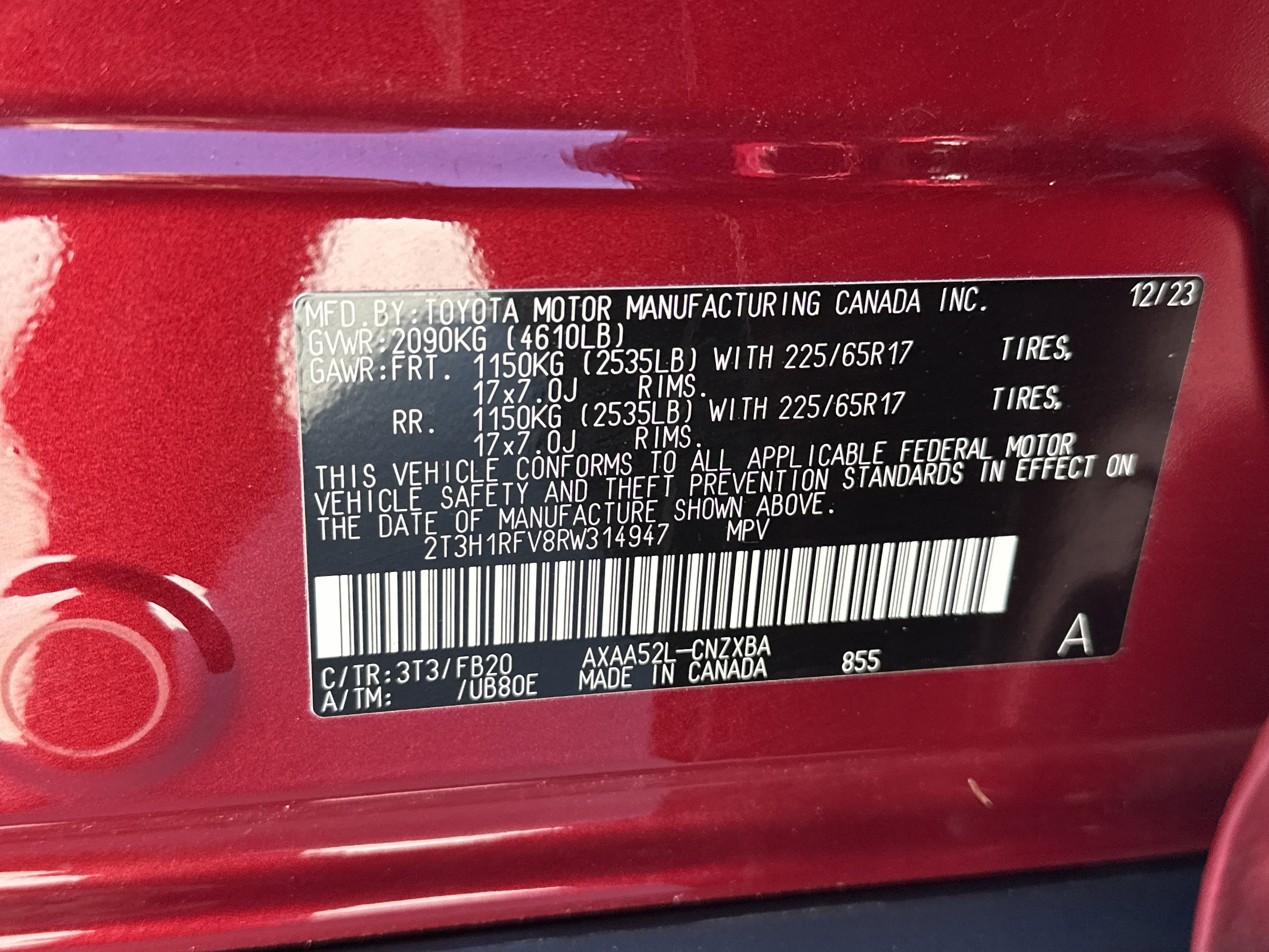 Certified 2024 Toyota RAV4 LE image 34