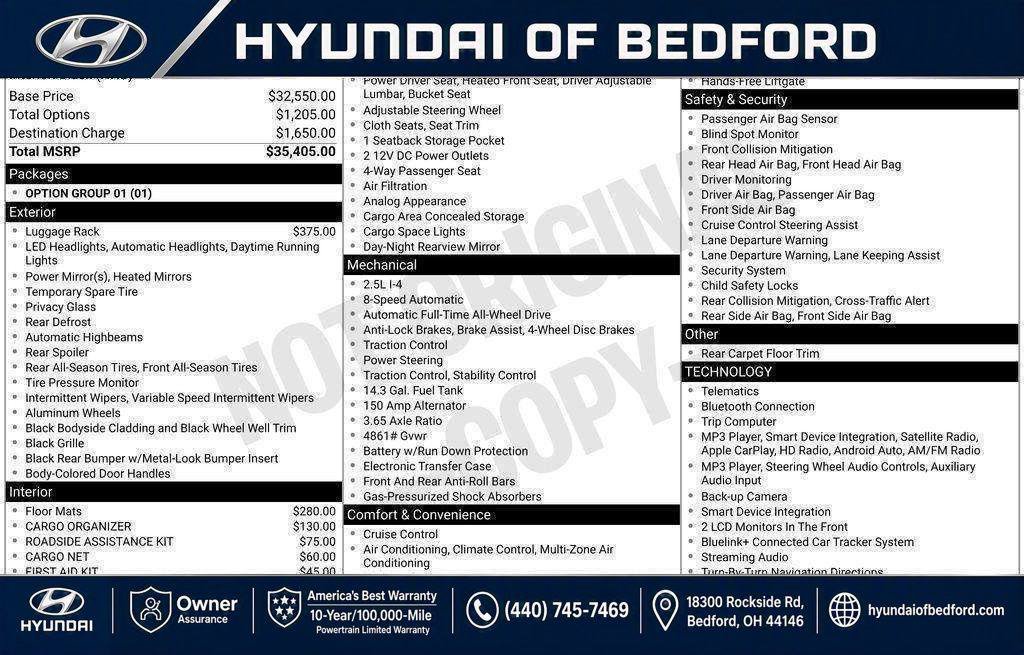 New 2026 Hyundai Tucson SEL Plus AWD/4WD image 50