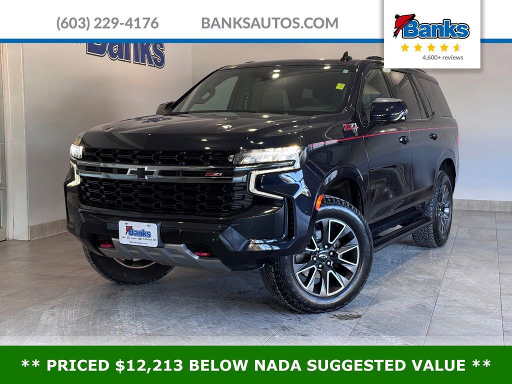 Used 2021 Chevrolet Tahoe Z71 w/ Z71 Signature Package image 1