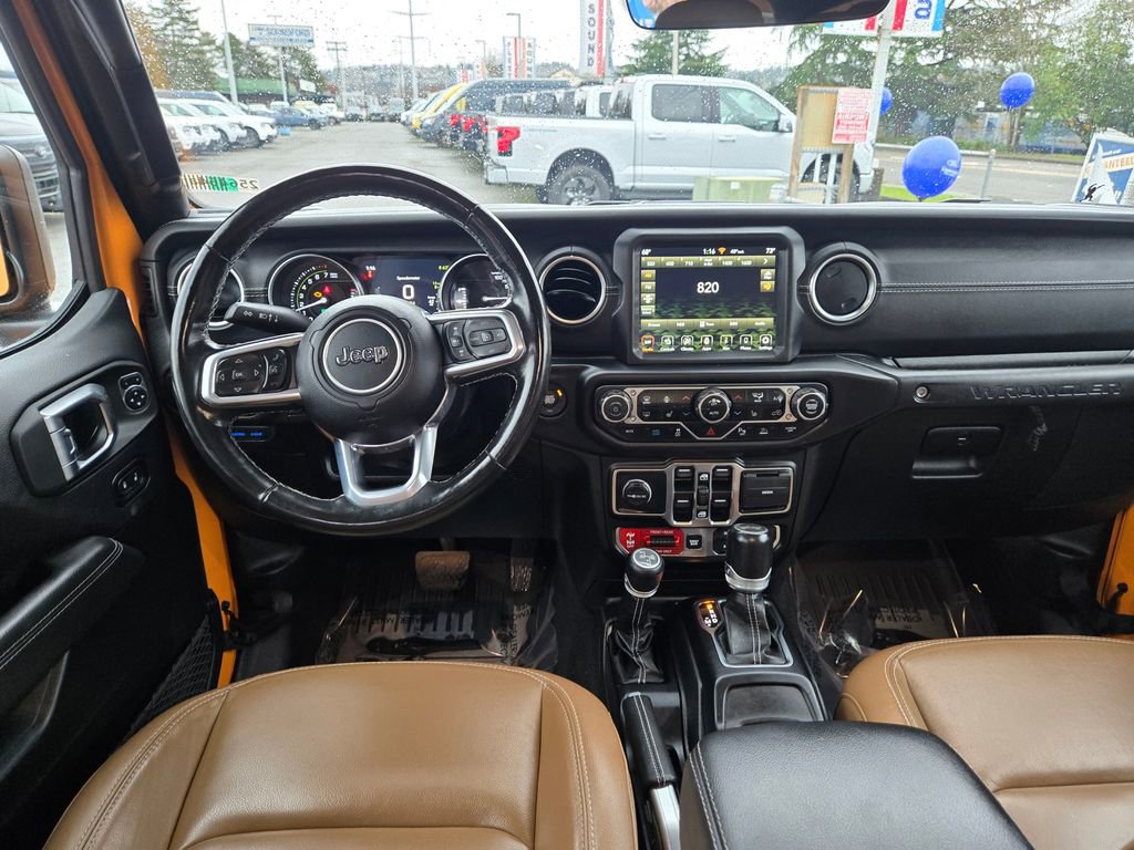 Used 2021 Jeep Wrangler Unlimited Rubicon 4xe w/ Cold Weather Group image 11