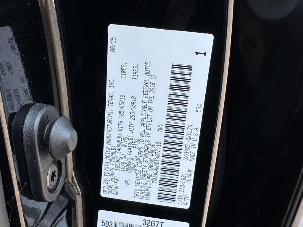Used 2026 Toyota Sequoia TRD Pro w/ Tow Technology Package AWD/4WD image 29