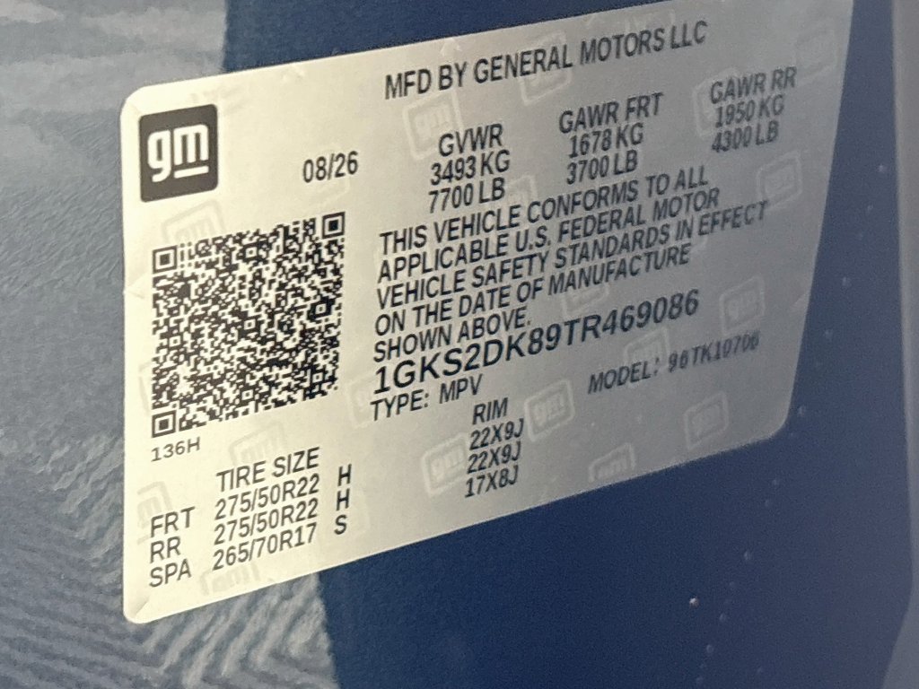 New 2026 GMC Yukon Denali w/ Denali Reserve Package AWD/4WD image 35