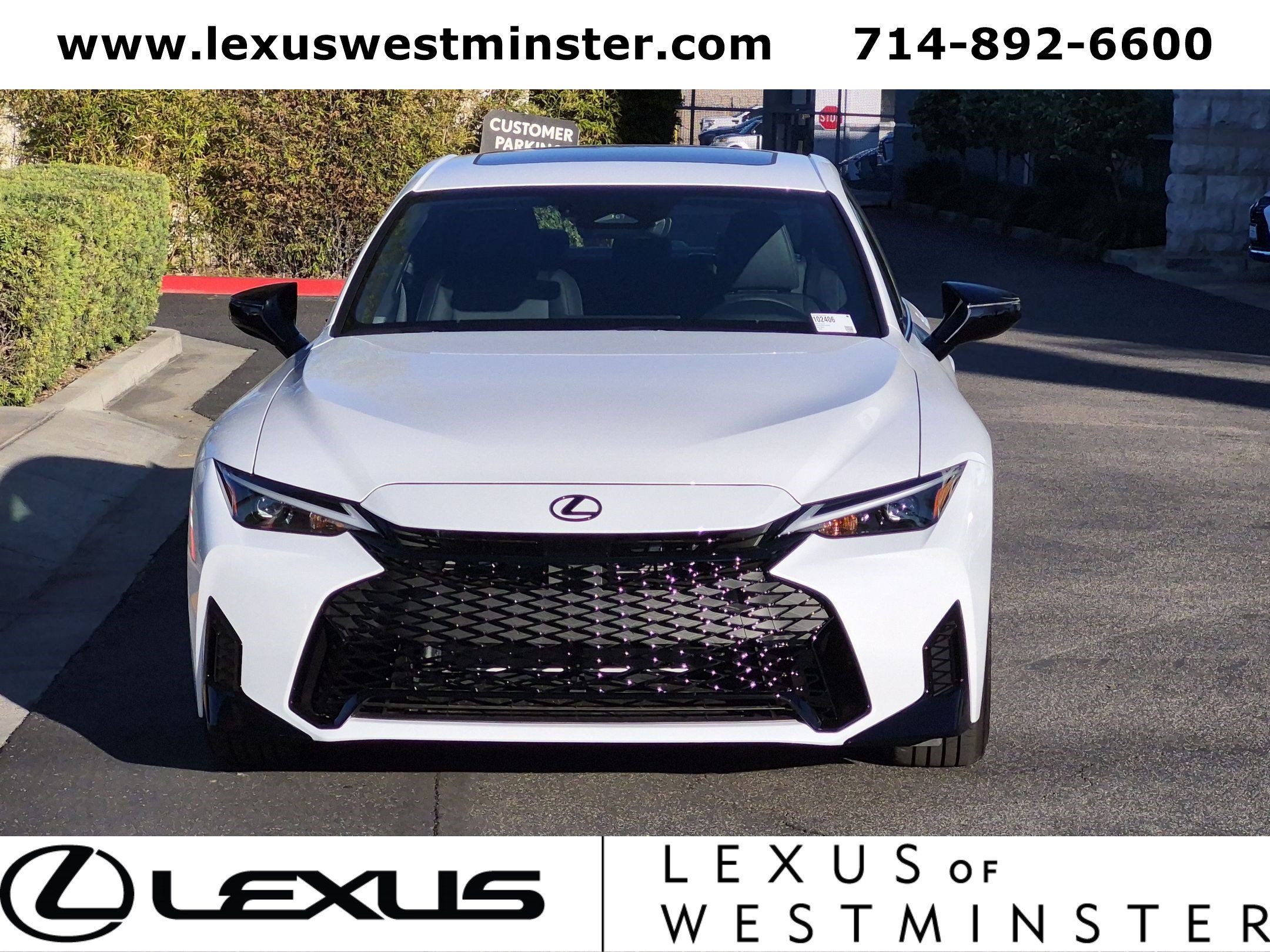 New 2026 Lexus IS 350 F Sport w/ Accessory Package Z1 RWD image 2