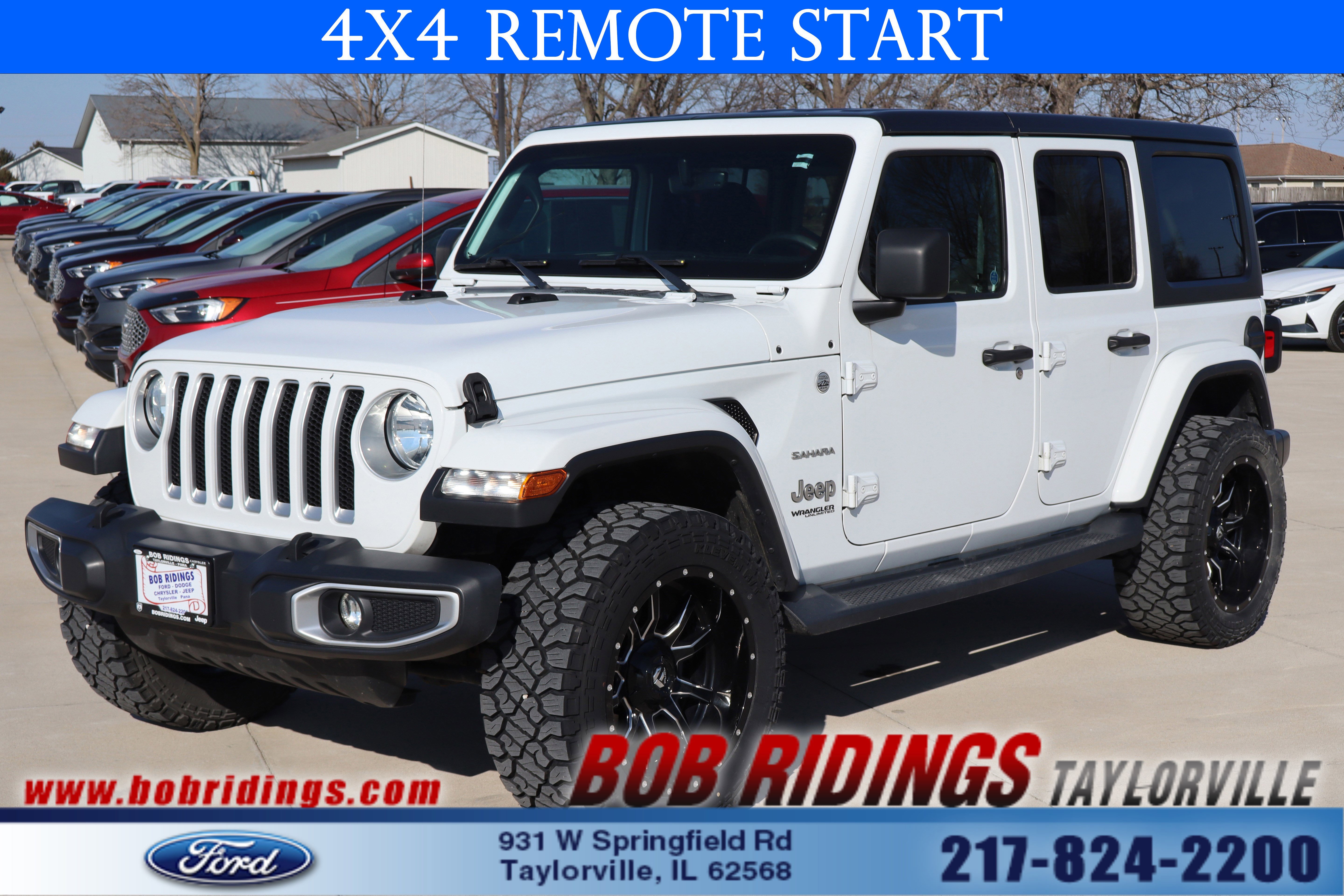 Used 2018 Jeep Wrangler Unlimited Sahara image 1