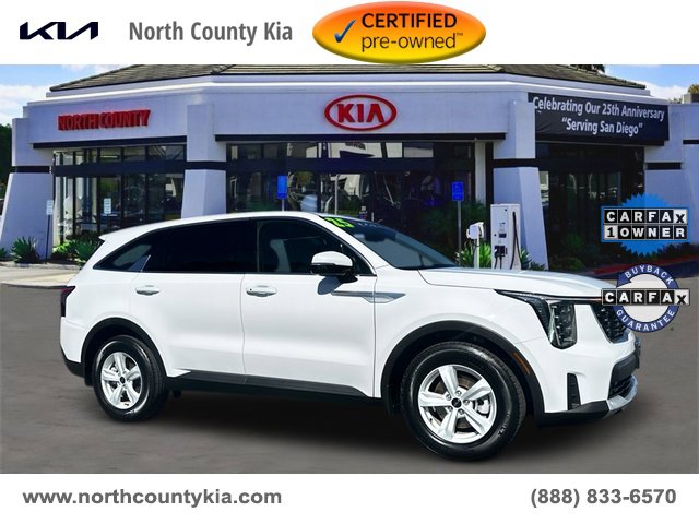 Certified 2025 Kia Sorento LX