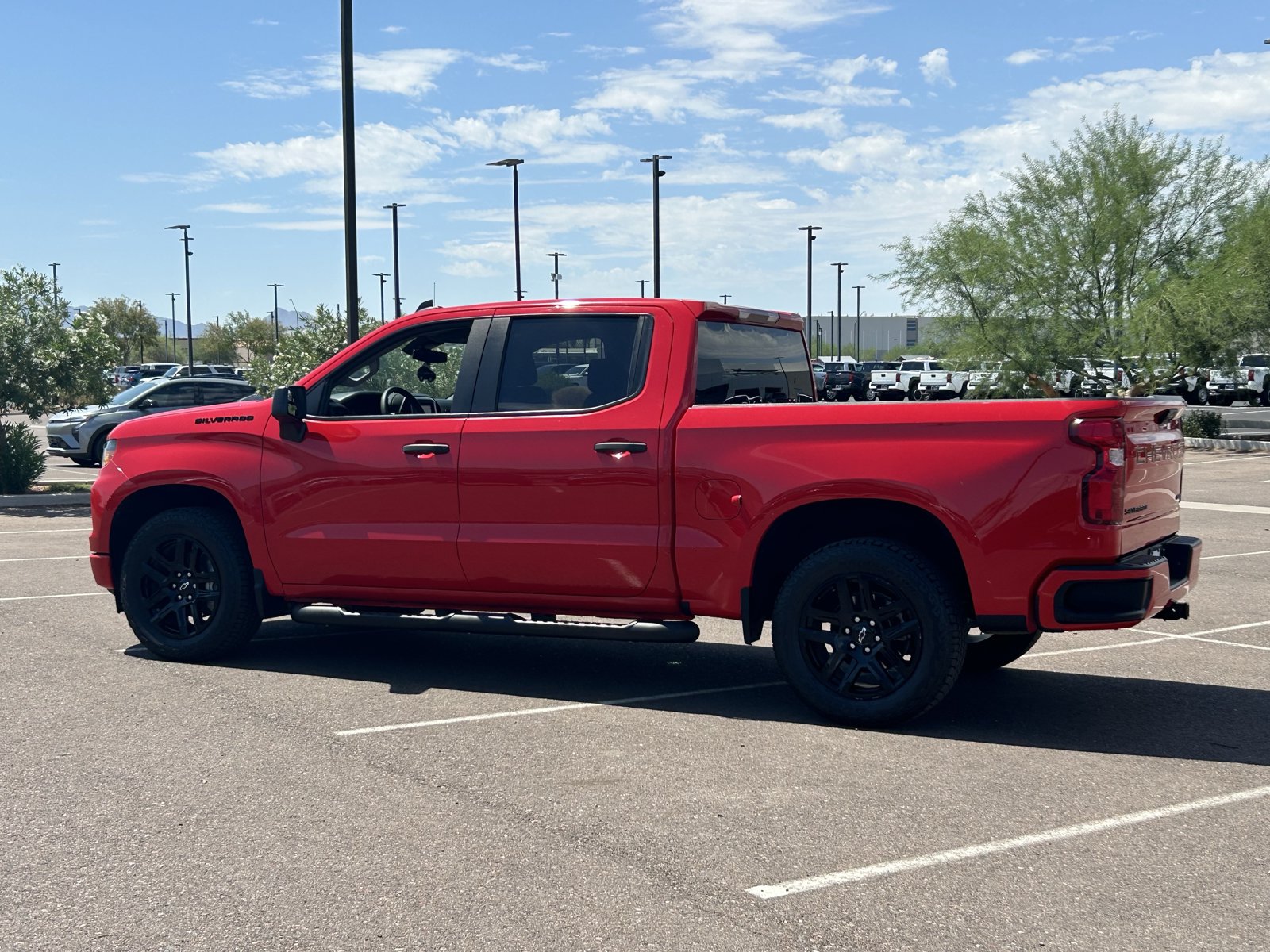Used 2024 Chevrolet Silverado 1500 Custom w/ Turbomax Blackout Package RWD image 3