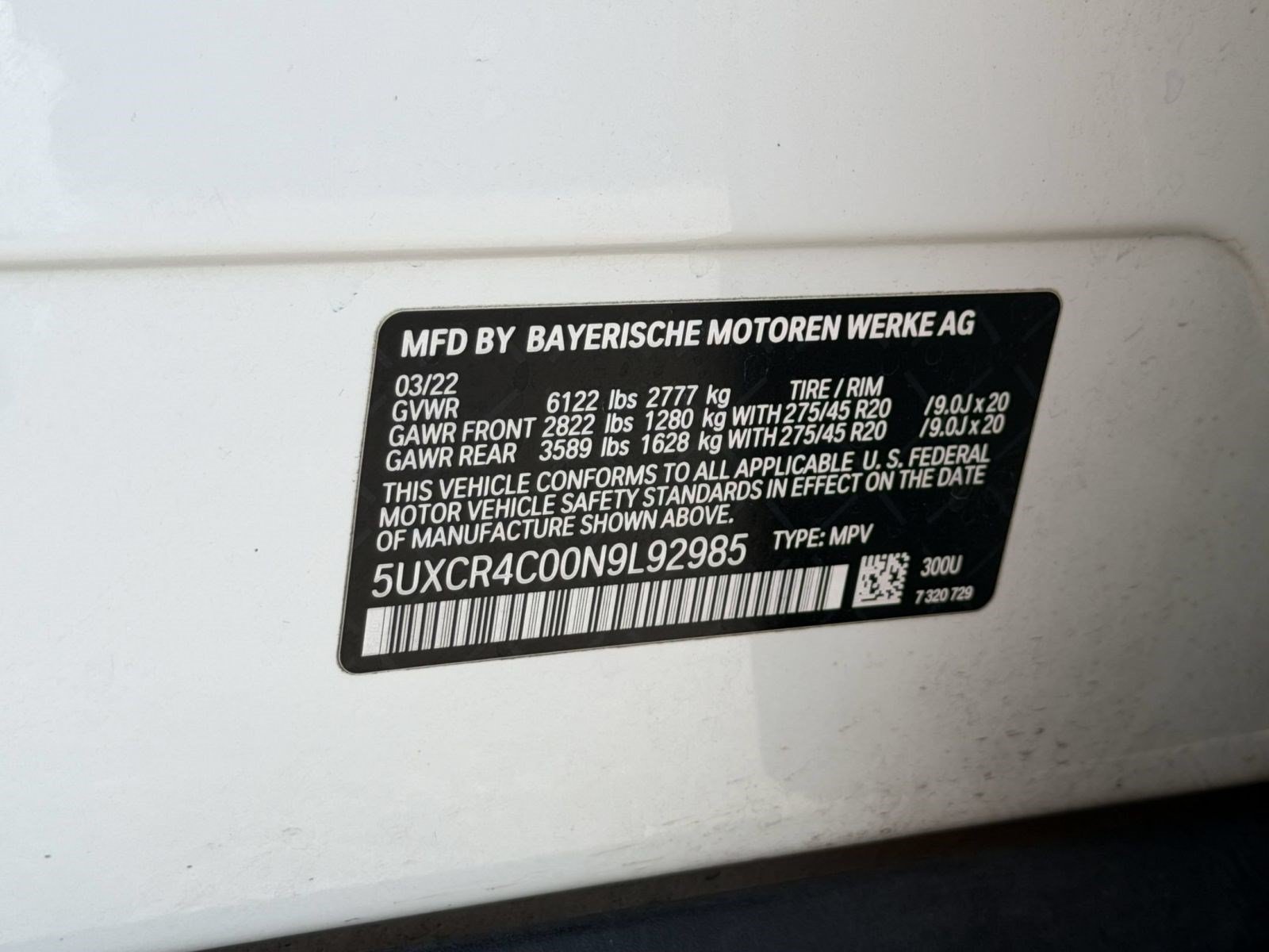 Used 2022 BMW X5 sDrive40i w/ Premium Package RWD image 25