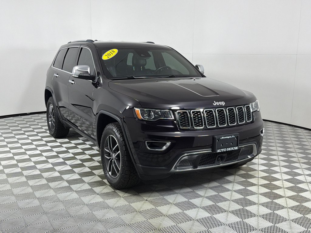 Used 2018 Jeep Grand Cherokee Limited AWD/4WD image 3
