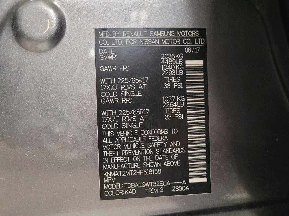 Used 2017 Nissan Rogue SV image 33