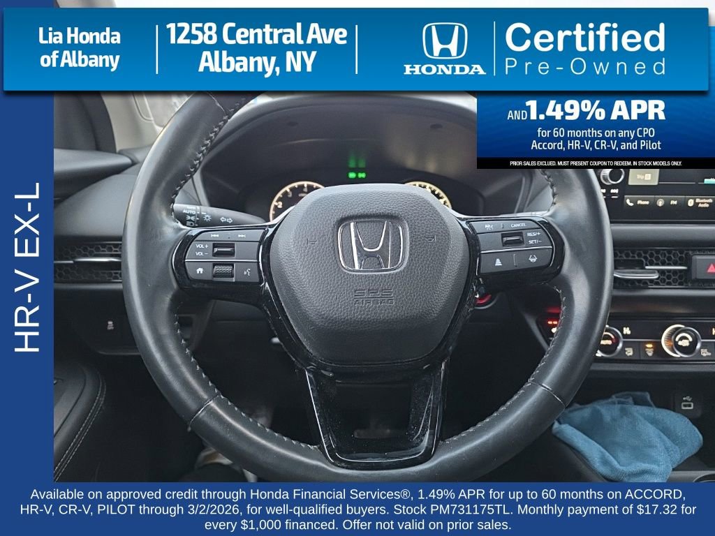 Certified 2023 Honda HR-V EX-L image 13