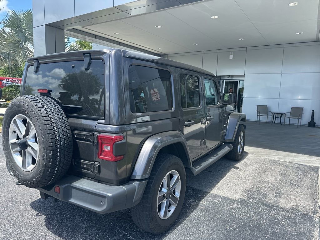Used 2020 Jeep Wrangler Unlimited Sahara image 4