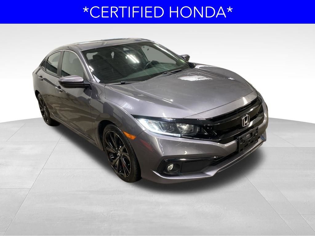 Certified 2019 Honda Civic Sport image 2