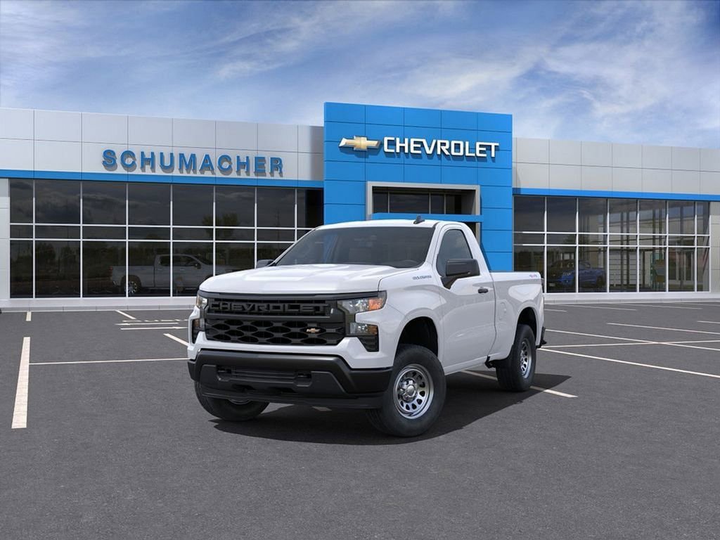 New 2024 Chevrolet Silverado 1500 W/T w/ WT Value Package AWD/4WD image 8