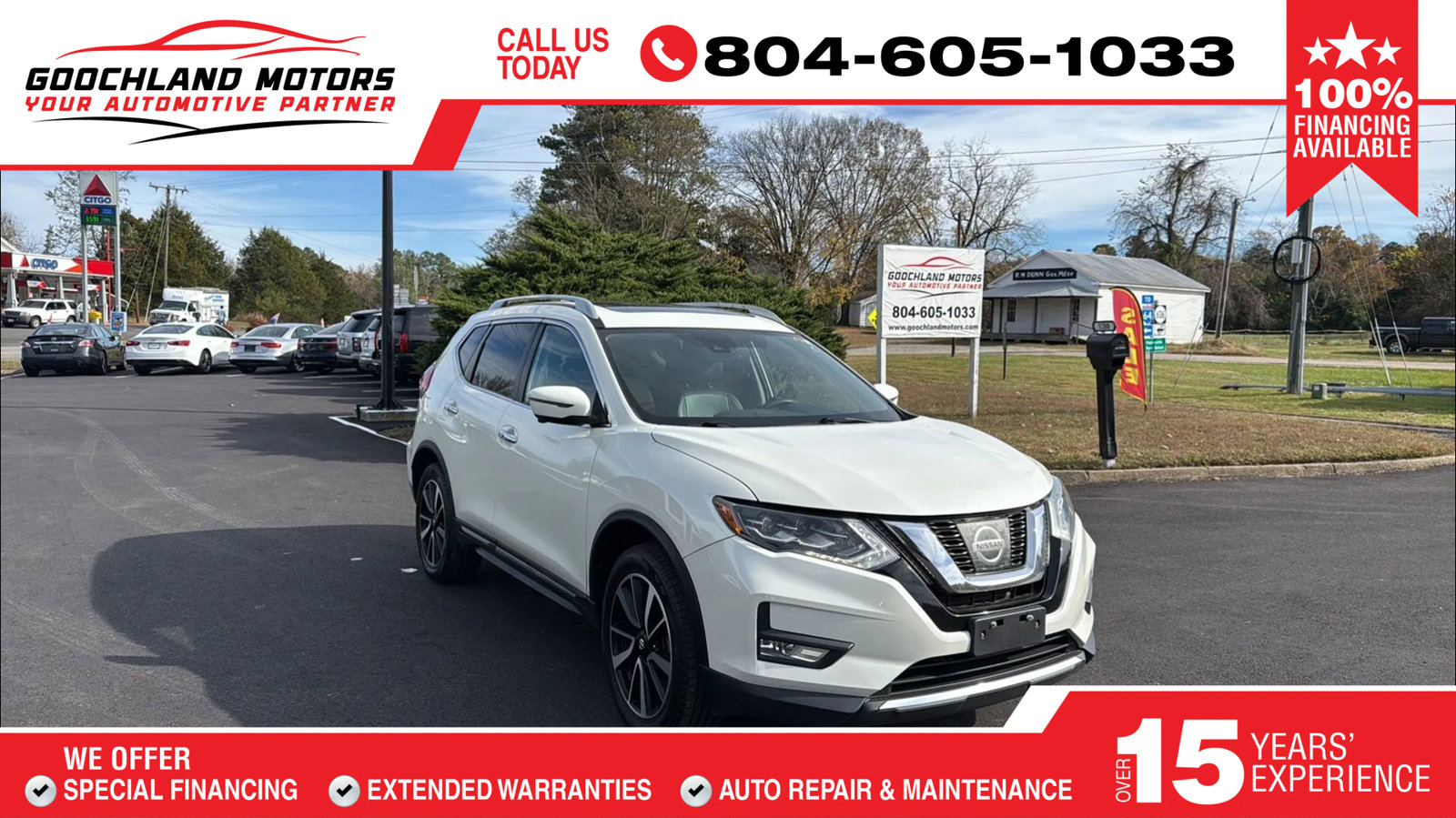 Used 2017 Nissan Rogue SL w/ SL Premium Package image 1
