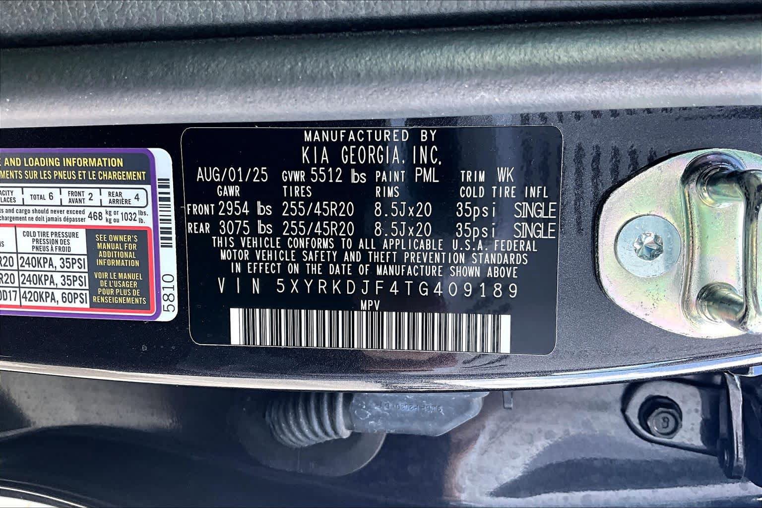 Certified 2026 Kia Sorento SX Prestige AWD/4WD image 33